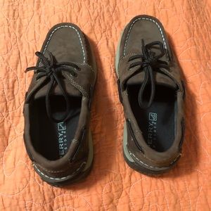 Sperry top sliders. Size 3W kids
